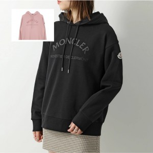 モンクレール パーカー FELPA CON CAPPUCCIO レディース プルオーバー 裏起毛 スウェット ロゴ アイコンパッチ  8G00055 899U5