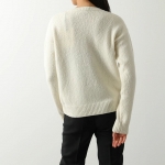 モンクレール ニット CREW NECK レディース セーター ウール ロゴ メリヤス編み ゲージ5 クルーネック 9C00003 M3307