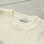 モンクレール ニット CREW NECK レディース セーター ウール ロゴ メリヤス編み ゲージ5 クルーネック 9C00003 M3307