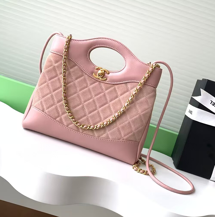  シャネル  CHANEL 31 ミニショッピングバッグ ピンク AS4133 B19505 94306