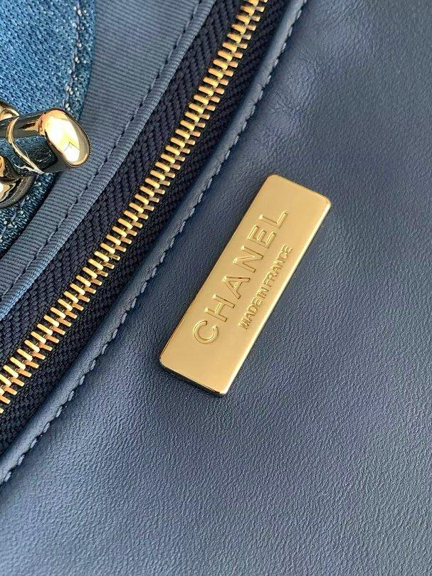  シャネル CHANEL 31 ミニ ショッピング バッグ ウォッシュド デニム AS4133-B23555-U7721