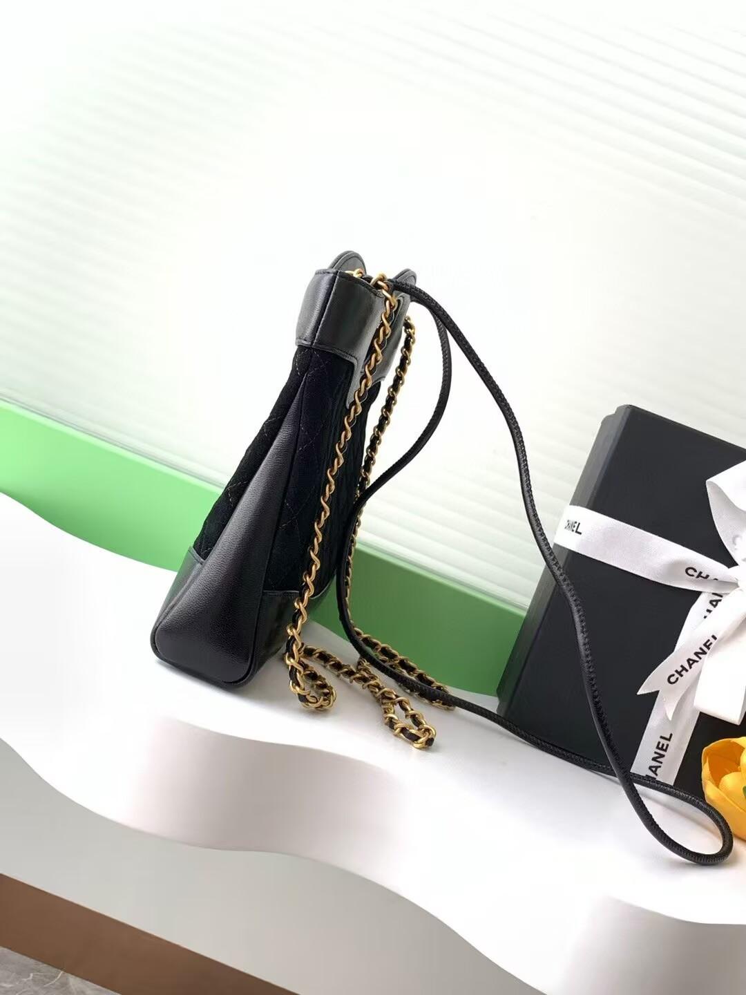  CHANEL 31 ミニショッピングバッグ ブラック AS4133 B19505 94305