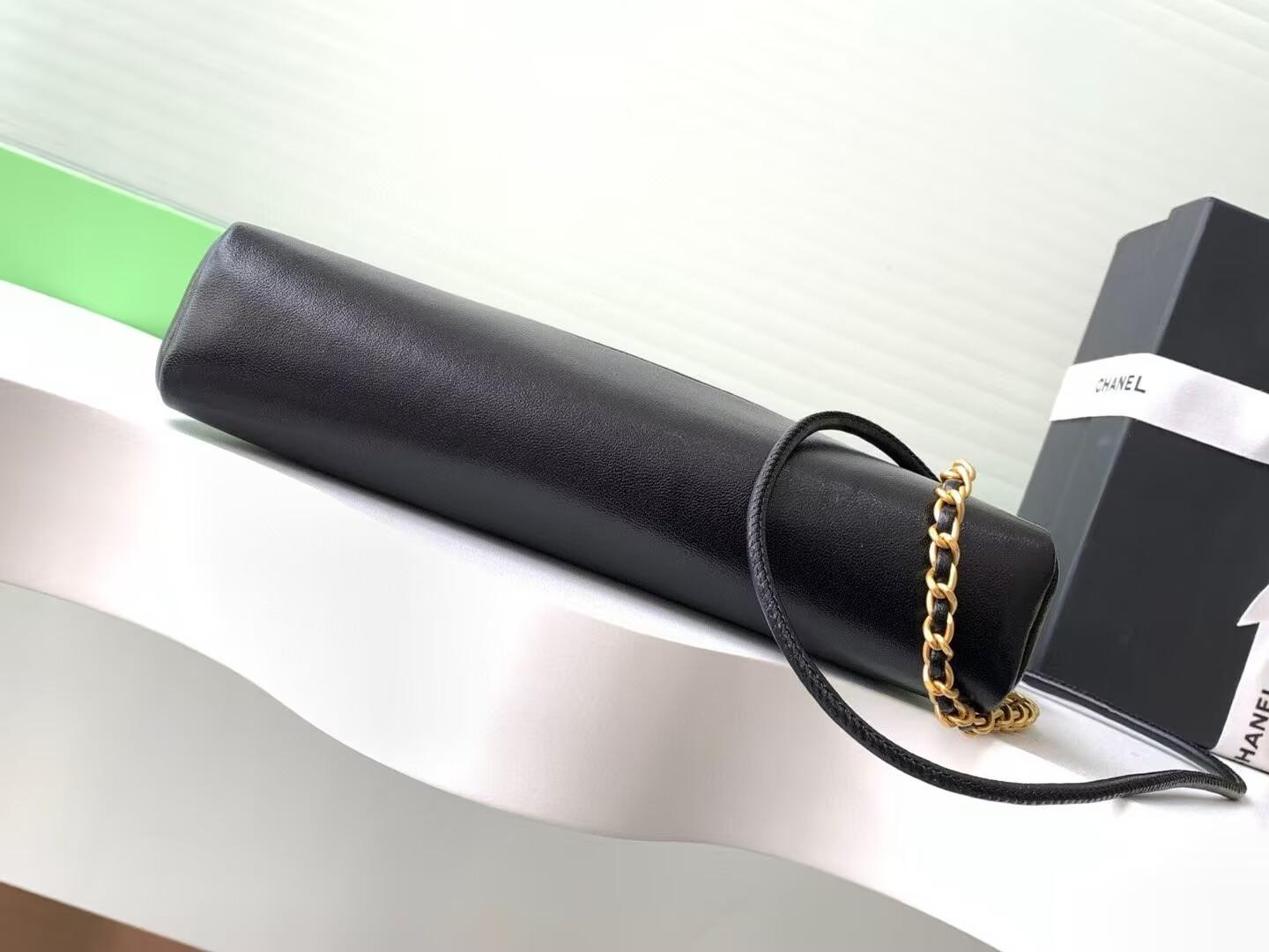  CHANEL 31 ミニショッピングバッグ ブラック AS4133 B19505 94305