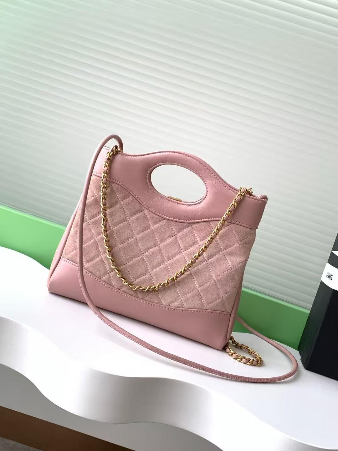  シャネル  CHANEL 31 ミニショッピングバッグ ピンク AS4133 B19505 94306