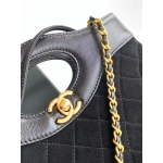  CHANEL 31 ミニショッピングバッグ ブラック AS4133 B19505 94305