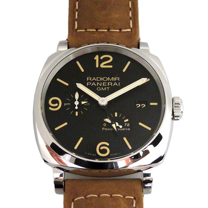 パネライ ラジオミール 1940 3デイズ GMT パワーリザーブ オートマティック アッチャイオ PAM00658