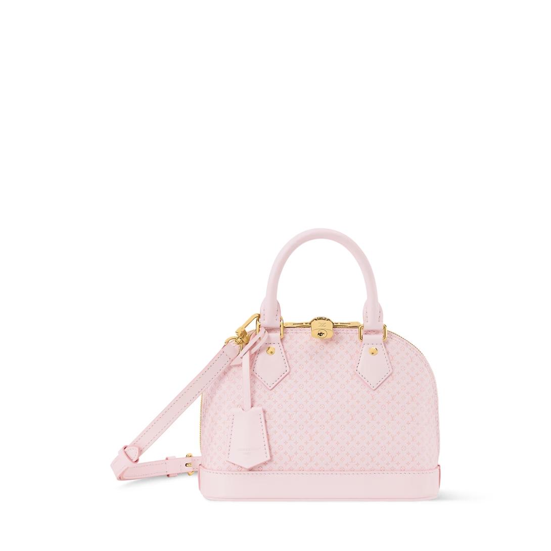 LOUIS VUITTON アルマ BB ミニグラム レザー ハンドバッグ M29491 M29416