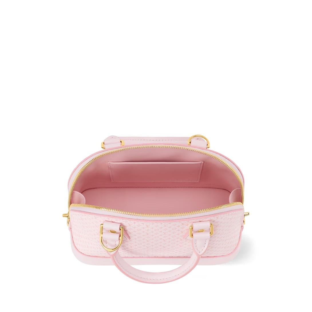 LOUIS VUITTON アルマ BB ミニグラム レザー ハンドバッグ M29491 M29416