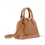 LOUIS VUITTON アルマ BB ミニグラム レザー ハンドバッグ M29491 M29416