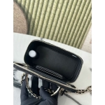 CHANEL ヴァニティバッグ トップハンドル ブラック AP2199