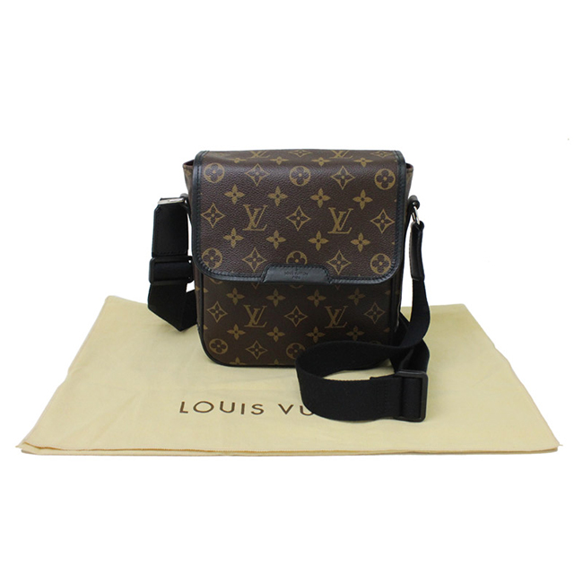 ルイヴィトン LOUIS VUITTON ショルダーバッグ モノグラム・マカサー バスPM M56717
