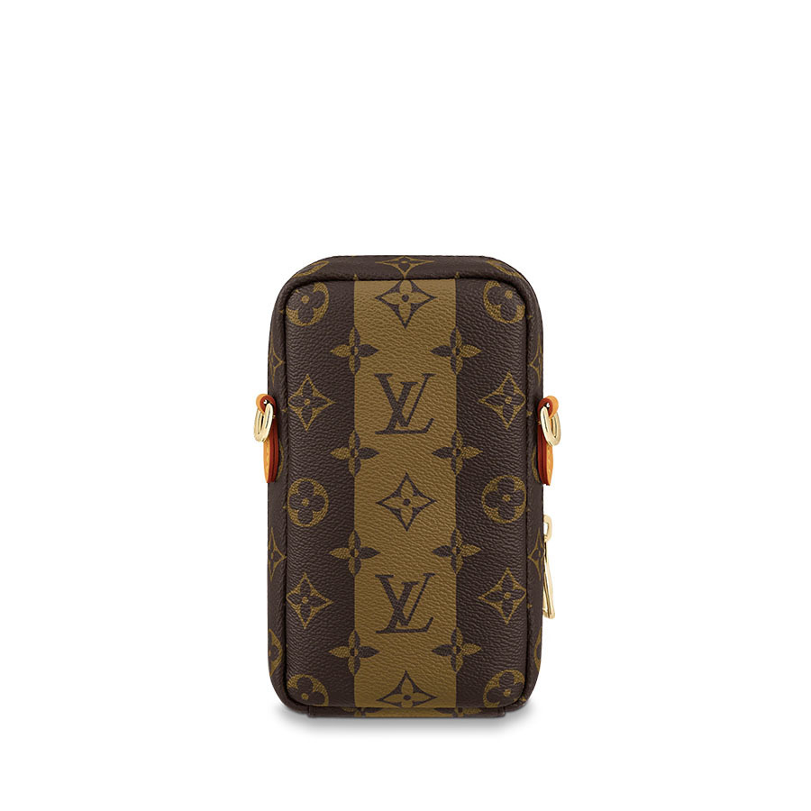 ルイ・ヴィトン Louis Vuitton ダブル・フォンポーチ ブラウン M81005