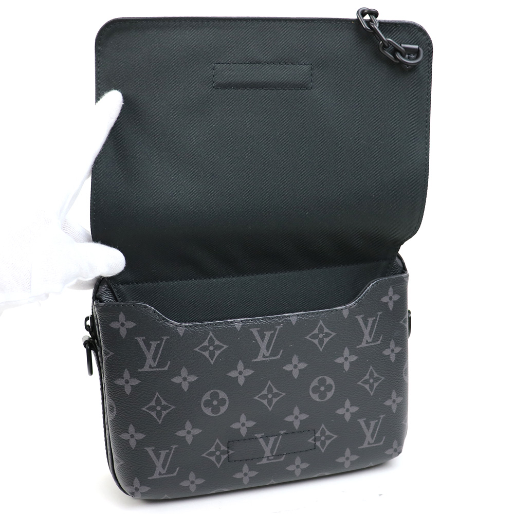LOUIS VUITTON ショルダーバッグ スティーマー・メッセンジャー モノグラム・エクリプス M45585