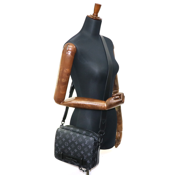 LOUIS VUITTON ショルダーバッグ スティーマー・メッセンジャー モノグラム・エクリプス M45585