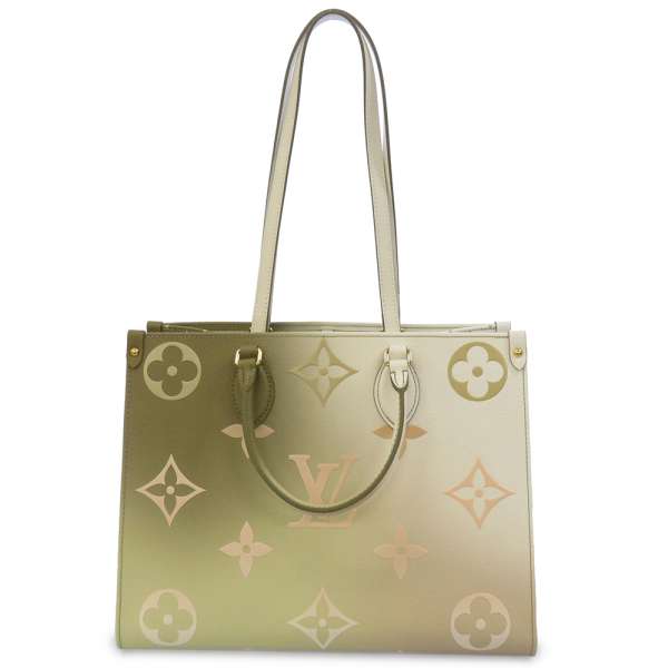 ルイ・ヴィトン LV ハンドバッグ トートバッグ オンザゴーMM M20510 サンセットカーキ