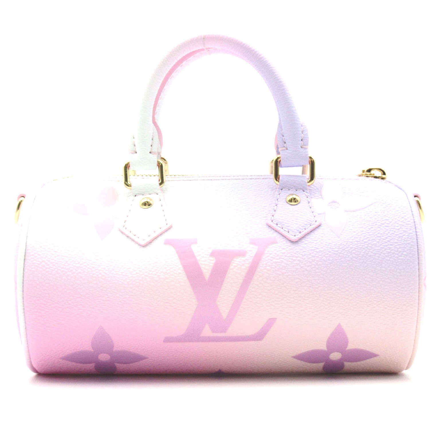 ルイ・ヴィトン LOUIS VUITTON パピヨンBB 2WAY ハンドバッグ サンライズパステル M46078