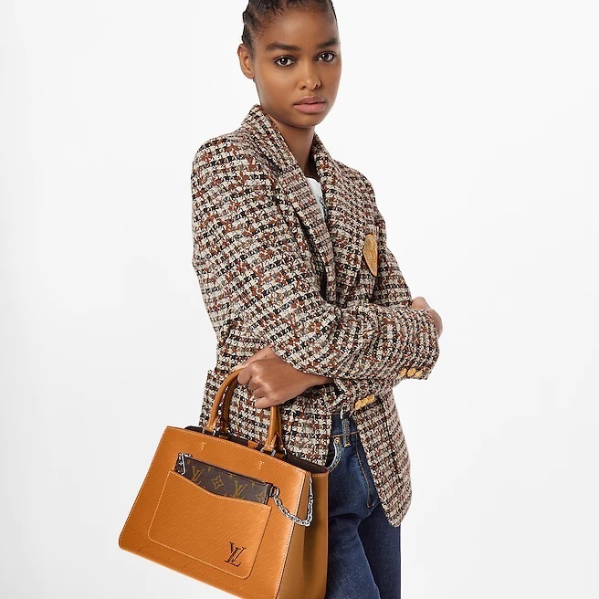 ルイ・ヴィトン Louis Vuitton モノグラム レザー マレル・トートMM バッグ M59953