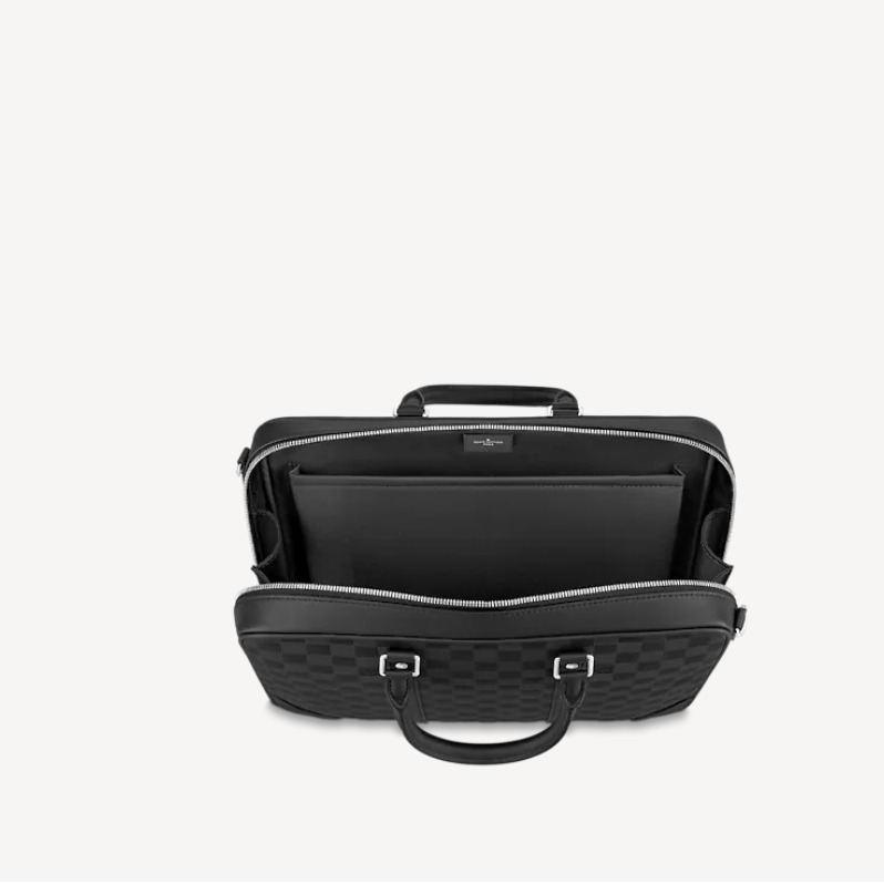 ルイヴィトン LV シリウス・ブリーフケース ダミエアンフィニ レザー N45288