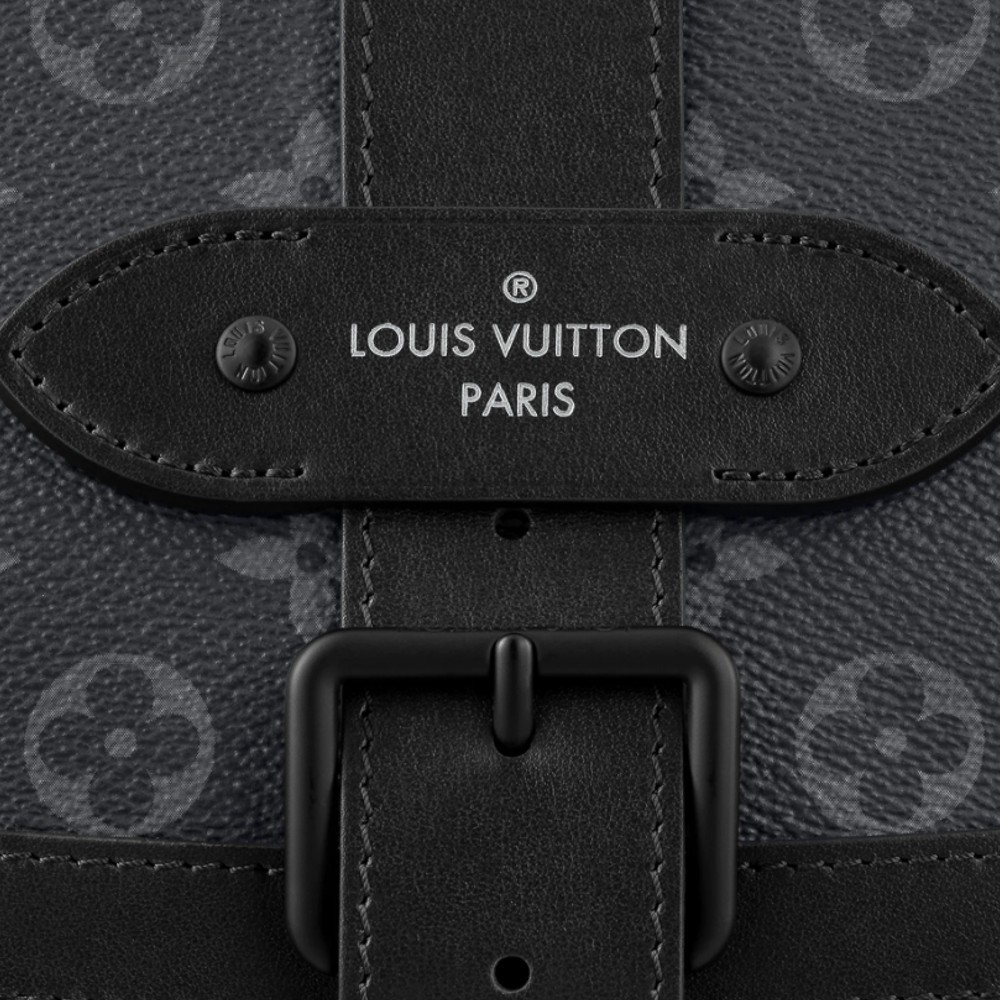 ルイヴィトン LV ショルダーバッグ メッセンジャー モノグラム エクリプス 黒 M45911