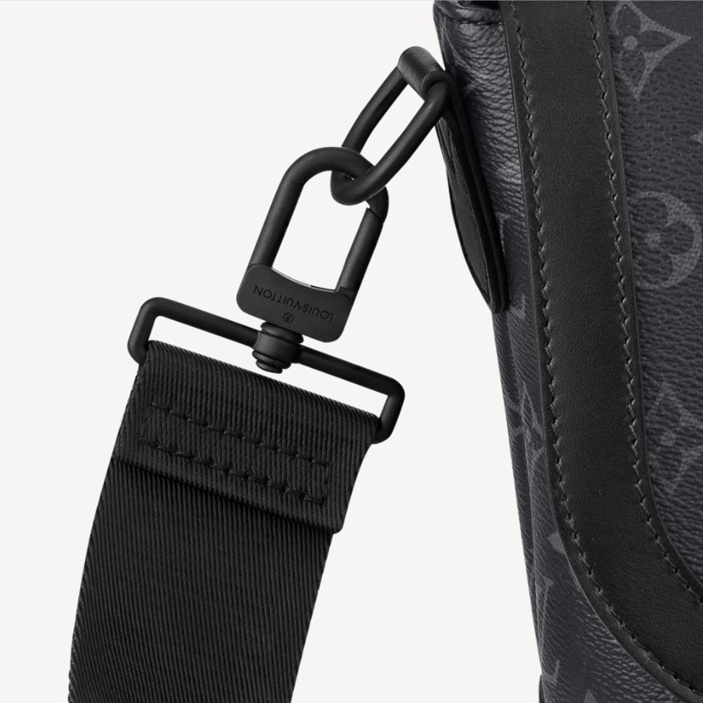 ルイヴィトン LV ショルダーバッグ メッセンジャー モノグラム エクリプス 黒 M45911