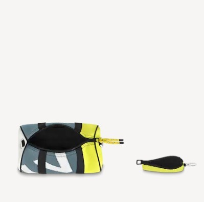 ルイヴィトン Louis Vuitton ショルダーバッグ ポロション グレーイエロー メンズ M59927