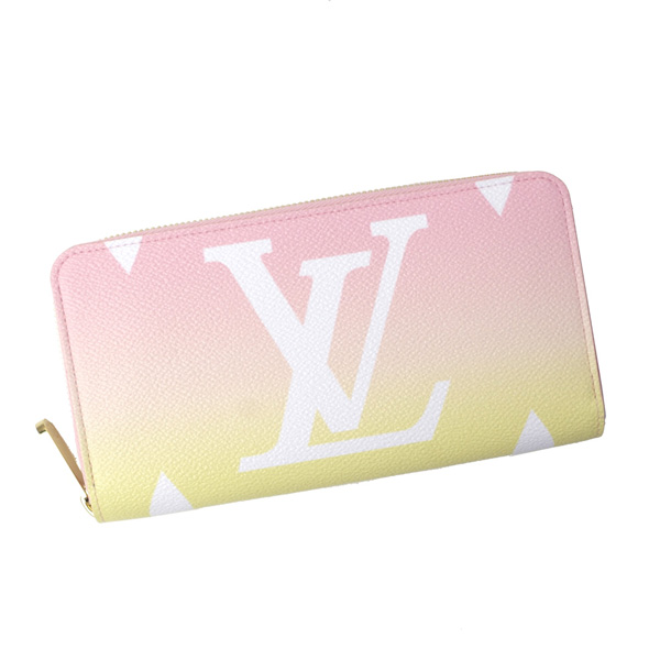 ルイヴィトン財布 レディース LOUIS VUITTON ジッピー・ウォレット M80361 ピンク