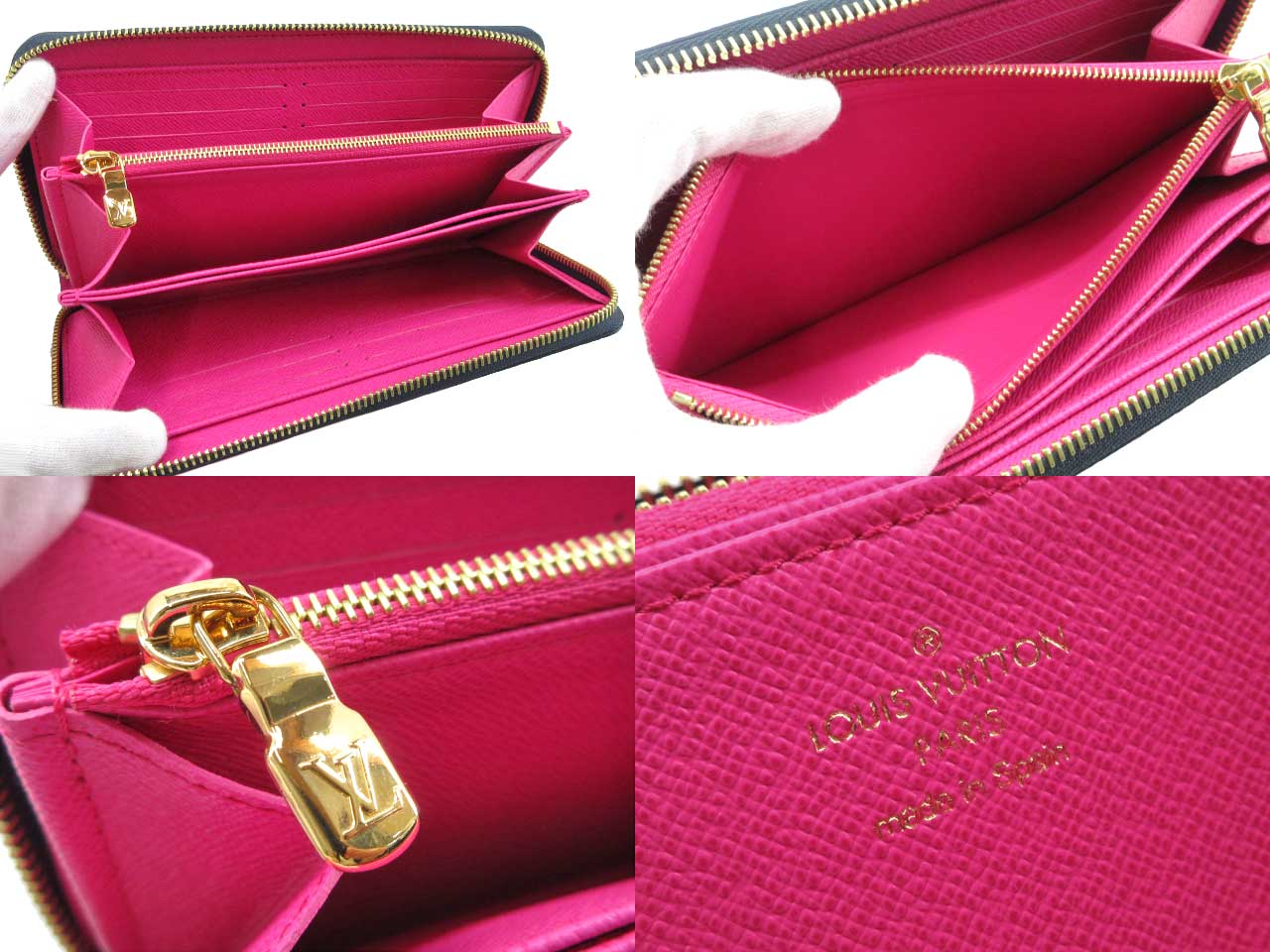 ルイヴィトン LOUIS VUITTON 長財布 モノグラム ジッピー・ウォレット レディース M81349