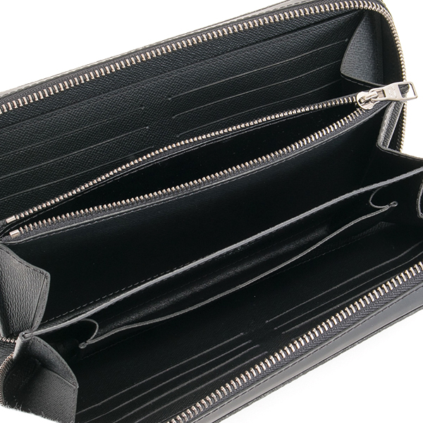 ルイヴィトン (LOUIS VUITTON) セカンドバッグ ラウンドファスナー 長財布 モノグラム エクリプス ジッピーXL M61698