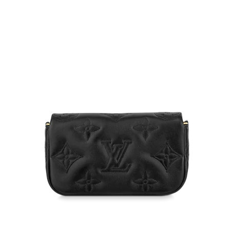 ルイヴィトン Louis Vuitton ウォレットオンストラップ バブルグラム レザー M81398