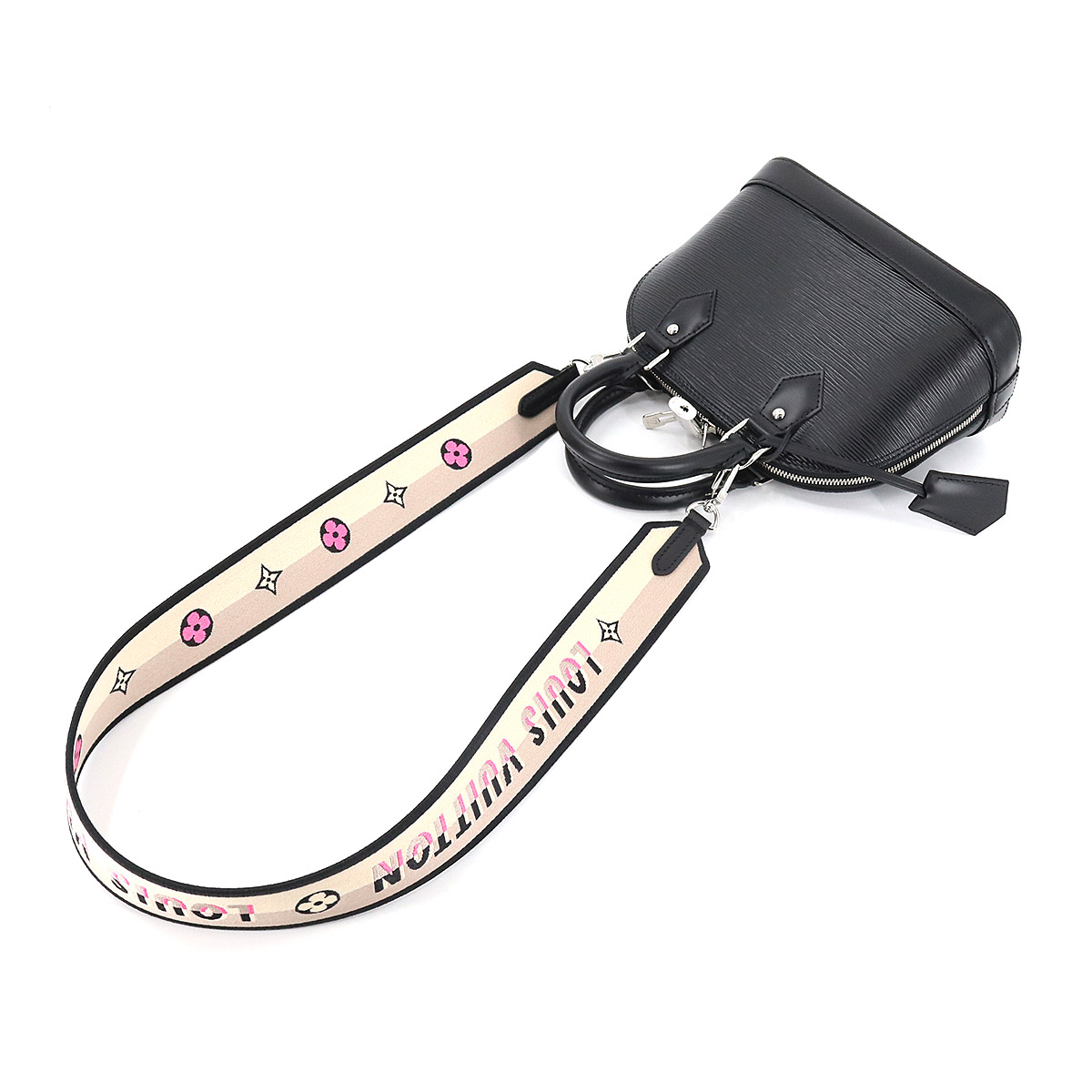 ルイ ヴィトン LOUIS VUITTON エピ アルマ BB 2way ハンド ショルダー バッグ レザー ノワール M59217