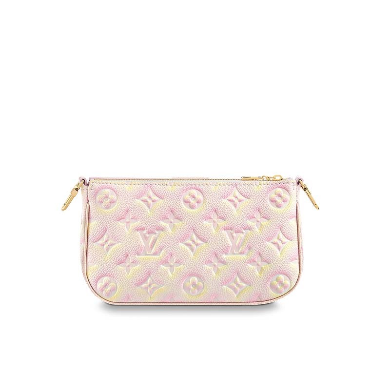ルイヴィトン Louis Vuitton ショルダーバッグ ミュルティ・ポシェット・アクセソワール ピンク M46093