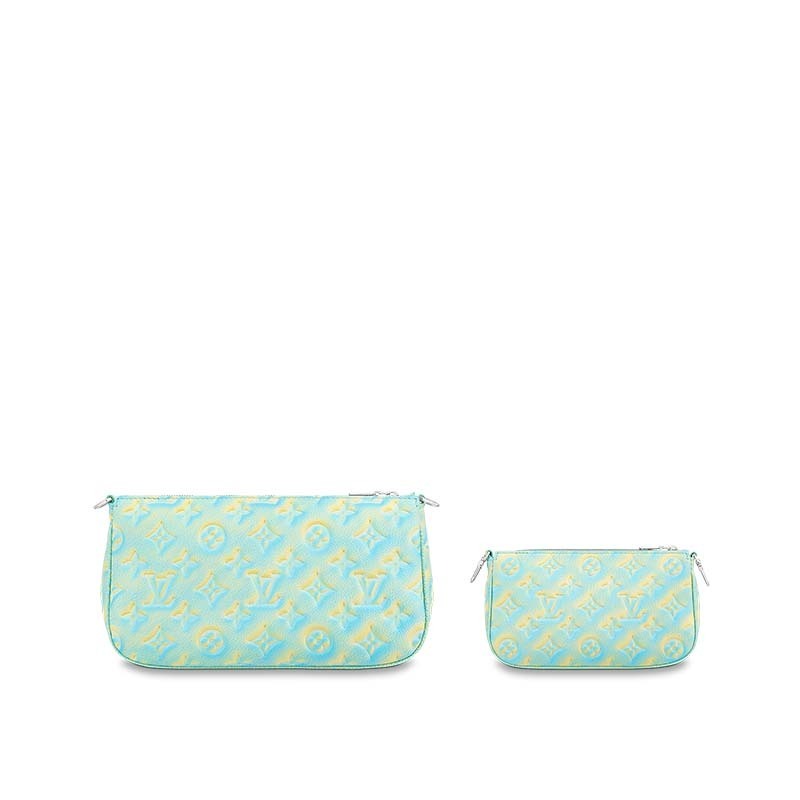 ルイヴィトン Louis Vuitton ショルダーバッグ ミュルティ・ポシェット・アクセソワール グリーン M46180