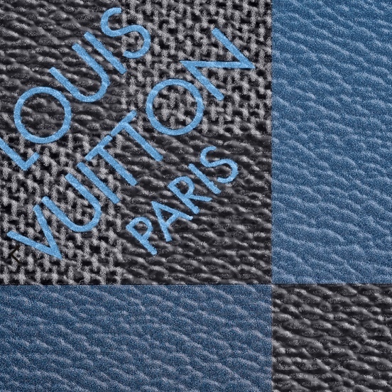 Louis Vuitton カードケース ポケット・オーガナイザー ブルー M40412